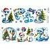Лист с картинками 10х30 см "Змейки голубые" (ScrapMania)