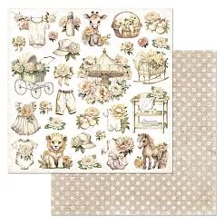 Бумага "Плюшевые малыши. Детали" (ScrapMania)