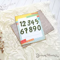 Нож "Цифры 2", 0,8х1,3 см (ScrapMania) Нож "Цифры 2", 0,8х1,3 см (ScrapMania)