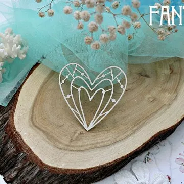 Украшение из чипборда "Сердце 2" (Fantasy)