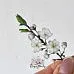 Набор высечек из ткани "Вишневый сад", 21 шт (RozeFlowers)