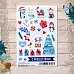 Набор наклеек А6 "Снеговички. С Рождеством!" (ScrapMania)