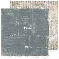 Бумага 30х30 см "Винтажная рапсодия 6" (Fantasy) Бумага 30х30 см "Винтажная рапсодия 6" (Fantasy)