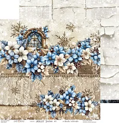 Набор бумаги 30х30 см "Jolly season", 6 листов (CraftO'clock)