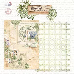 Бумага А4 "Tropical adventure 04" (DreamLight Studio)
