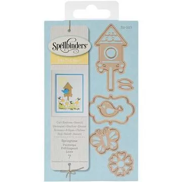 Набор ножей для вырубки и тиснения "Весенняя пора" (Spellbinders)