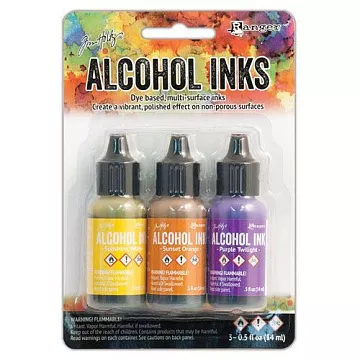 Набор алкогольных чернил Tim Holtz "Summit View", 3 шт (Ranger)