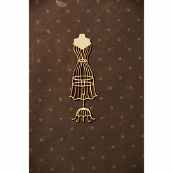 Набор украшений из чипборда "Резные манекены" (Chipboards)