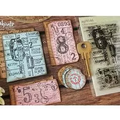 Штамп "Нумерология", 6,8х5,6 см (AgiArt)