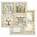 УЦЕНКА Бумага 30х30 см "Sleeping beauty. 4 Cards" (Stamperia)