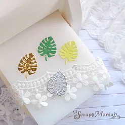 Нож "Монстера" 3,7х5,2 см (ScrapMania)