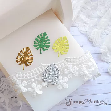 Нож "Монстера" 3,7х5,2 см (ScrapMania)