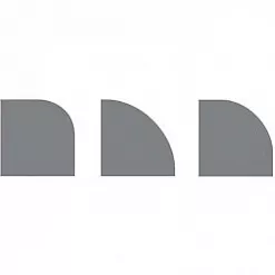 Дырокол сжатие угловой 3 в 1 "Закругленный край" (Fiskars)