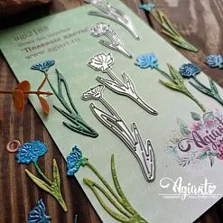 Нож "Полевые цветы", 5,5х2 см (AgiArt) Нож "Полевые цветы", 5,5х2 см (AgiArt)