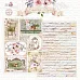 Бумага А5 "Shabby Light. Карточки" (DreamLight Studio)