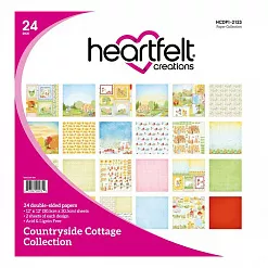 Набор бумаги 30х30 см "Countryside cottage", 24 листа (Heartfelt Creations) Набор бумаги 30х30 см "Countryside cottage", 24 листа (Heartfelt Creations)