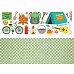 Лист с картинками 10х30 см "Поход" (ScrapMania)