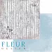 Бумага "Цветы прованса. Старый забор" (Fleur-design)