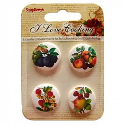 Набор фишек "Готовим дома" (ScrapBerry's) Набор фишек "Готовим дома" (ScrapBerry's)