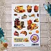 Набор наклеек А6 "Магия кофе" (ScrapMania)	