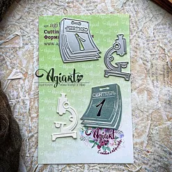 Нож "Скоро в школу", 4,4х4,5 см (AgiArt)