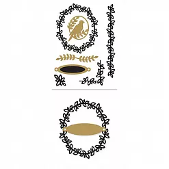 Набор ножей для вырубки "Лавровый венок" (DoCrafts)