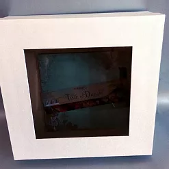 Коробка для альбома 25х25 см с окошком