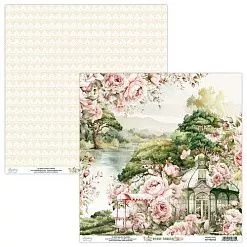 Набор бумаги 15х15 см "Peony garden", 24 листа (Mintay)