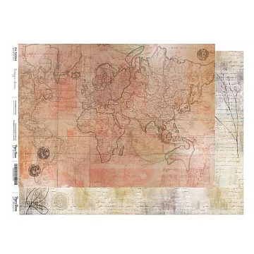 Бумага А4 "Мечтай и действуй. Вокруг света" (PaperHome)