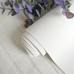 Отрез экокожи 30х69 см "Нубук мягкий. Белый" (Pty Китай)