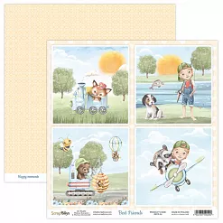 Бумага "Best friends 4" (ScrapBoys)