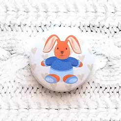 Фишка "Для мальчика. Зайка" (ScrapMania) Фишка "Для мальчика. Зайка" (ScrapMania)