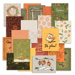 Набор карточек 7х10 см "Физалис", 20 шт (Mr.Painter)