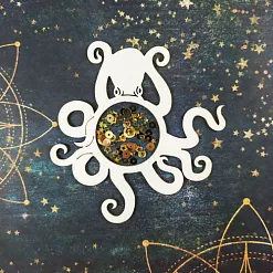 Чипборд "Шейкер. Осьминог. Большой" (CraftStory)