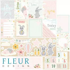 Бумага "В облаках. Карточки для девочек" (Fleur-design)