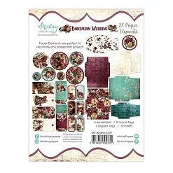 Набор вырубок "Bohemian Wedding. Таблички", 27 шт (Mintay)