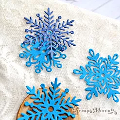 Нож "Снежинки крупные 2", 5х5 см (ScrapMania)