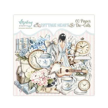 Набор вырубок "Cottage Heart", 60 шт (Mintay)