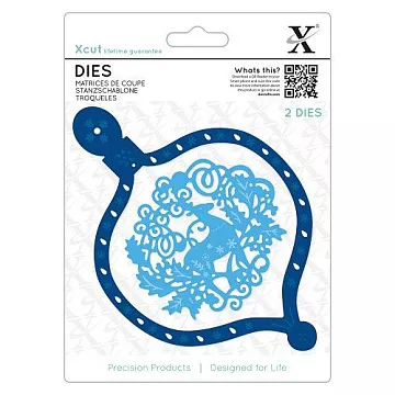 Набор ножей для вырубки Xcut "Узоры в елочной игрушке" (DoCrafts)