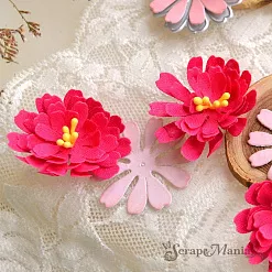 Нож "Цинния. Цветок", 4 см (ScrapMania)