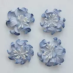 Набор гардений средних "Сине-голубые" (ScrapBerry's)