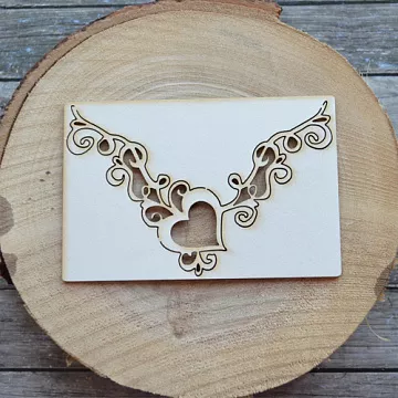 Украшение из чипборда "Узор 9" (ScrapStar)