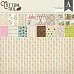 Набор бумаги 30х30 см "Cottontail", 18 листов (Authentique)