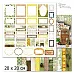 20х20 Бумага "Рецепты старого буфета. Дизайн-Обложка" (ScrapMania)