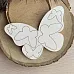 Заготовка для тиснения "Бабочки", 9,5х12,5 см (Scrapmama)