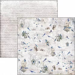 Бумага "Time for home. Blue Jay" (Ciao bella)