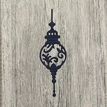 Нож "Новогодняя игрушка", 2,5х8 см (ArtScrap)