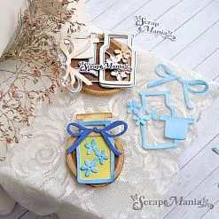 Нож "Склянки. Средняя", 3,3х5,5 см (ScrapMania)