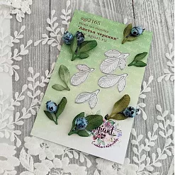 Нож "Листья черники", 3,9х2,7 см (AgiArt)