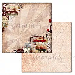 Бумага 30х30 см "Circus. Celebrate everything" (Summer Studio)